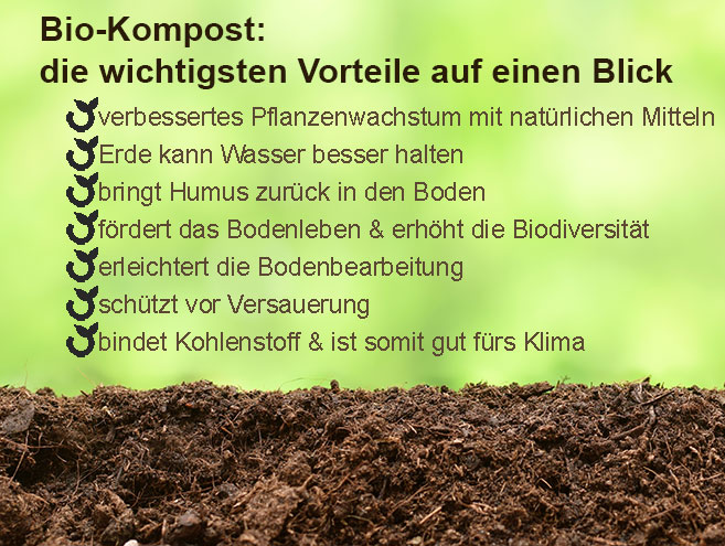 Vorteile Bio-Kompost